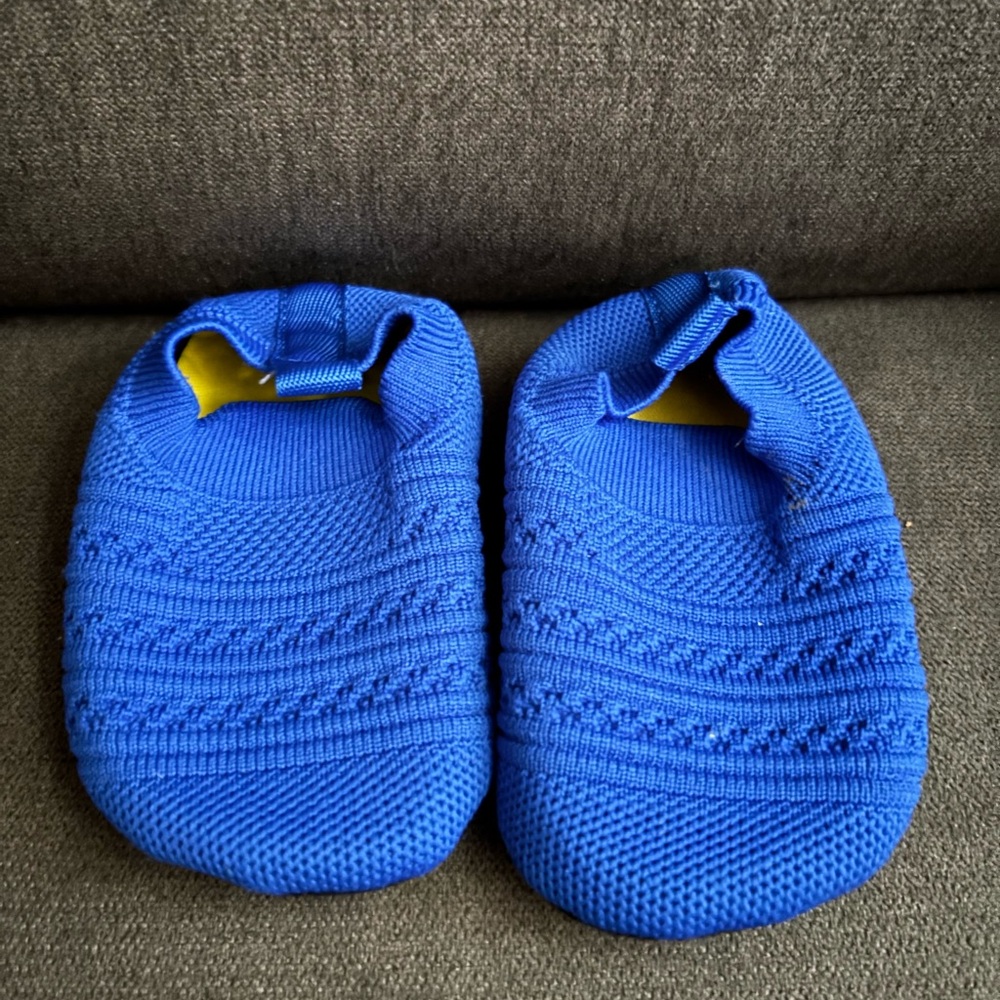 Bright Blue Slip-On Water Shoes size 20/21